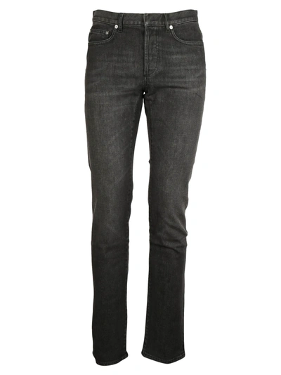Dior Christian  Slim Fit Jeans In Antracite