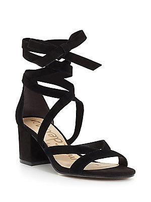 sam edelman lace up heels