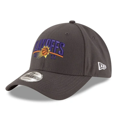 New Era Gray Phoenix Suns 2022 Nba Playoffs Arch 9forty Adjustable Hat