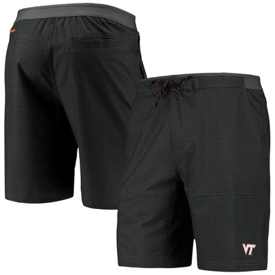 Columbia Heathered Gray Virginia Tech Hokies Twisted Creek Omni-shield Shorts
