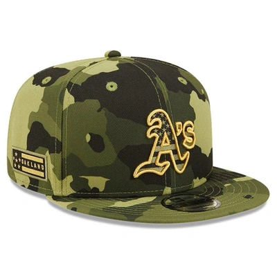Casquette New Era Oakland Athletics Armed Forces 2021 Snapback - édition Limitée - Neuve