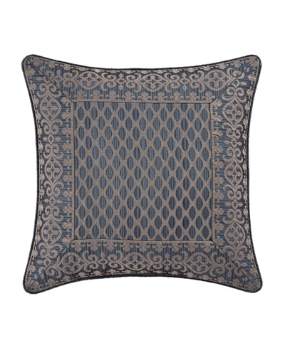 Five Queens Court Leah Decorative Pillow, 18" X 18" Bedding In Blue