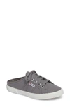 Superga Women's Classic Lace Up Sneaker Mules In Grey Sage