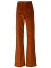 Prada Flared Corduroy Trousers