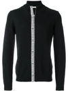 Dirk Bikkembergs Zipped Cardigan - Black