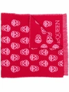 Alexander Mcqueen Scarf Accessories In Red