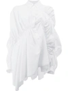 Preen By Thornton Bregazzi Rafe Cotton Shirt In White