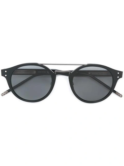 Bottega Veneta Eyewear Round Frame Sunglasses - Black