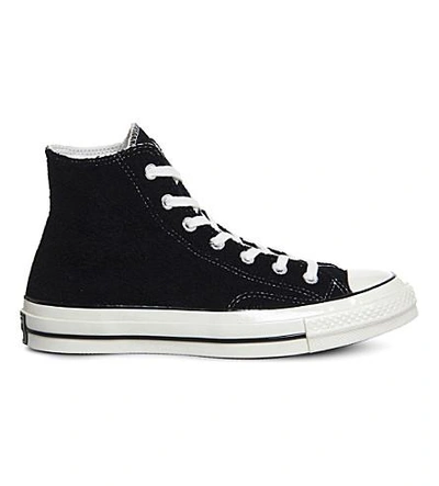 Converse All Star 70 High-top Canvas Trainers In Black Egret