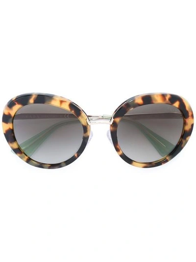 Prada Round Framed Sunglasses