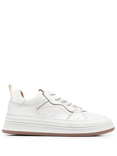 Buttero Rube Low-top Sneakers In White