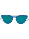 Dior ' Sculpt' Sunglasses In Blue