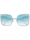 Fendi Eyewear Can Eye Sunglasses - Metallic