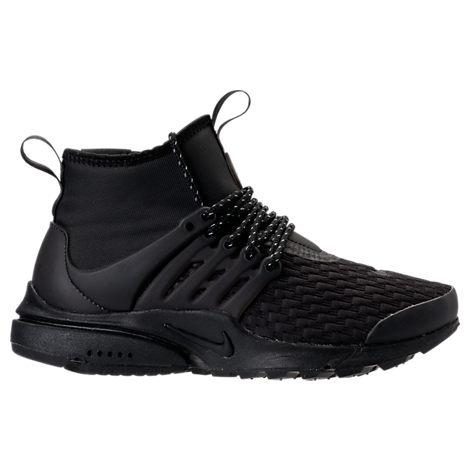 nike air presto mid utility black