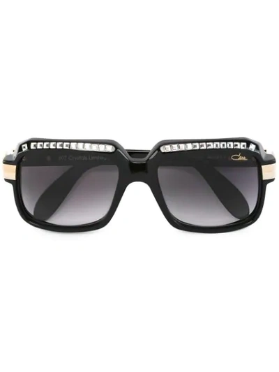 Cazal Oversized Sunglasses In Black