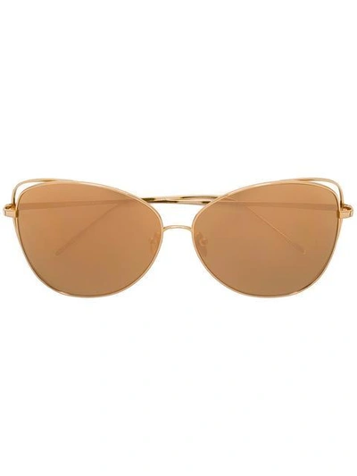 Linda Farrow Gallery Oversized Sunglasses