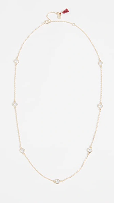 Shashi Emily Necklace In Yellow Gold