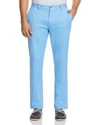 Vineyard Vines Breaker Flat Front Stretch Cotton Pants In Ocean Breeze