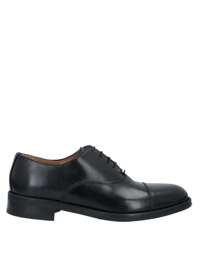 Stefano Branchini Lace-up Shoes In Black