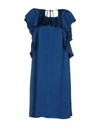 Lanvin Short Dresses In Blue
