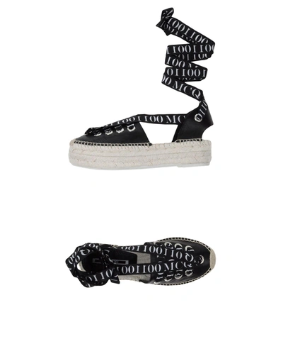 Mcq By Alexander Mcqueen Espadrilles In Black