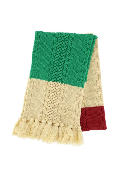 Gucci Knit Wool Scarf In Multicolor