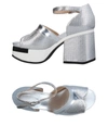 Alberto Guardiani Sandals In Silver