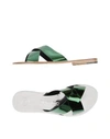 Álvaro González Sandals In Green