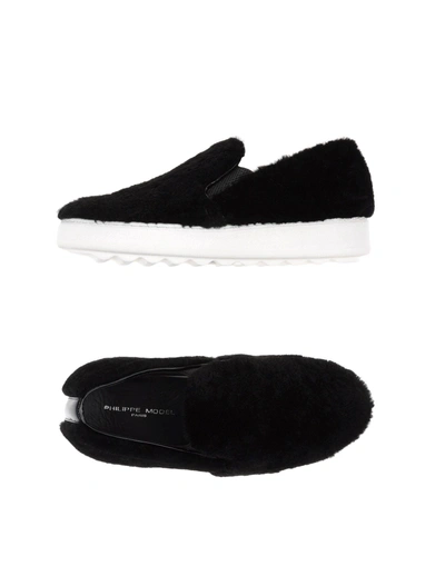 Philippe Model Sneakers In Black