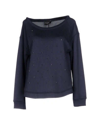 Atos Lombardini Sweatshirt In Dark Blue