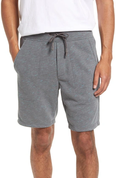 Ugg Ernie Mélange Sweat Shorts In Grey Neon Melange