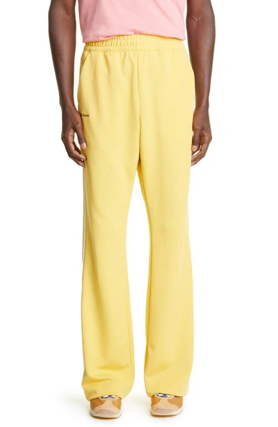 Adidas X Wales Bonner 3-stripes Recycled Polyester Track Pants In Yellow