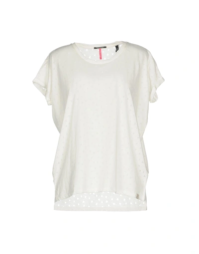 Scotch & Soda T-shirts In Ivory