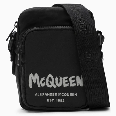 Alexander Mcqueen Black Mini Cross-body Bag