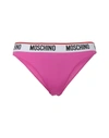 Moschino Underwear Brief In Mauve