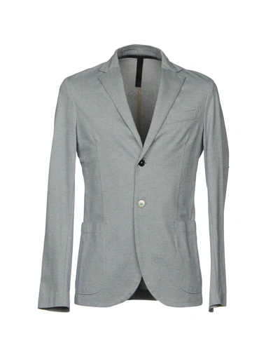 Harris Wharf London Blazer In Slate Blue