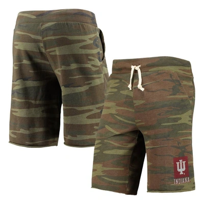 Alternative Apparel Camo  Indiana Hoosiers Victory Lounge Shorts