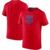 Nike Red Barcelona Team Crest T-shirt