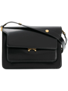 Marni Medium Trunk Shoulder Bag In Black