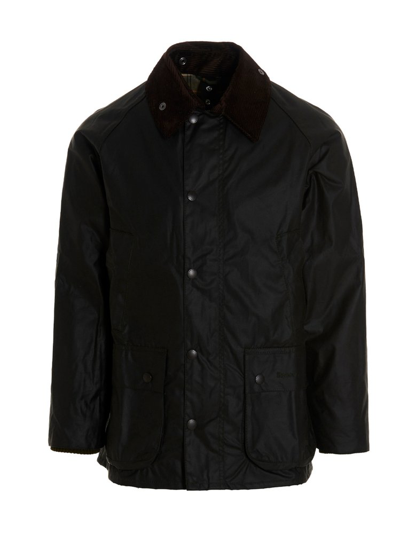 Barbour Bedale Waxed Jacket In Green