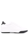 Dsquared2 Leaf Logo Low-top Sneakers In White