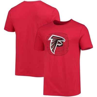 New Era Red Atlanta Falcons Stadium T-shirt