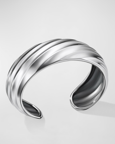 David Yurman Cable Edge Bracelet In Sterling Silver