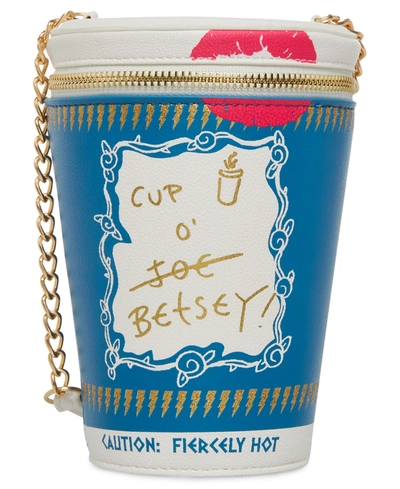 Betsey Johnson Cup O' Betsey Kitsch Crossbody In Multi