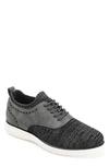 Vance Co. Men's Waller Knit Casual Dress Shoes In Gray