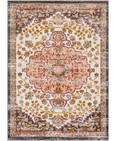 Abbie & Allie Rugs Ankara Akr-2331 6'7" X 9' Area Rug In Rose