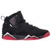 Nike Men's Jordan True Flight Basketball Shoes, Black/red