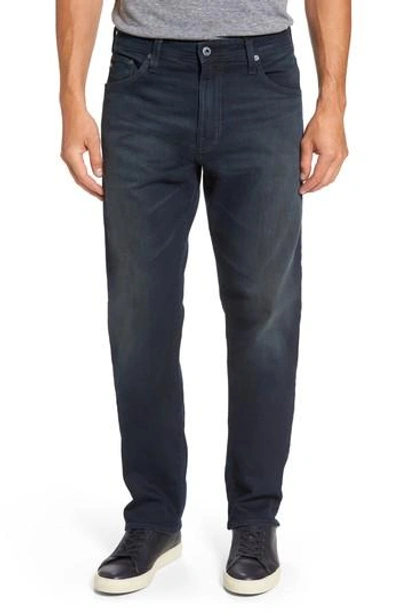 Ag Ives Straight Fit Jeans In Blue Smolder