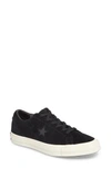 Converse Chuck Taylor All Star One Star Low-top Sneaker In Black Velvet