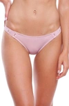 Rhythm My Cheeky Bikini Bottoms In Rose Quartz